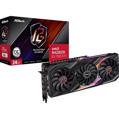 Karta graficzna ASROCK Radeon RX 7900 XTX Phantom Gaming OC 24GB