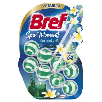 Kostka do WC BREF Spa Moments Serenity 2x50g
