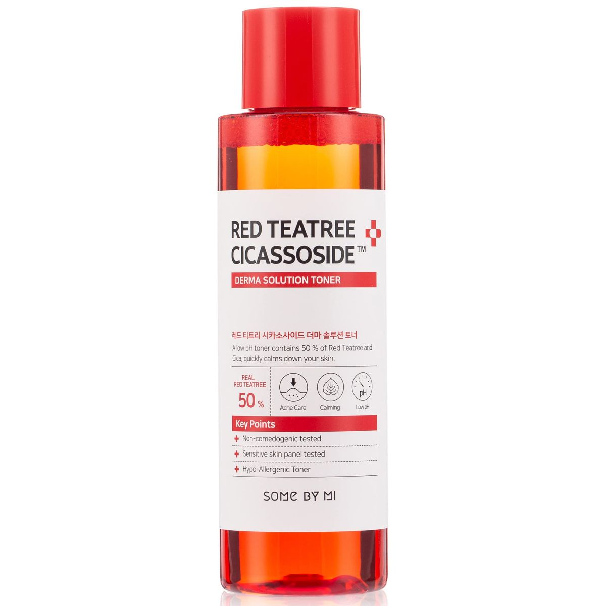 Some By Mi Red Teatree Cicassoside Final Solution łagodzący tonik dla cery wrażliwej i problematycznej, 150 ml