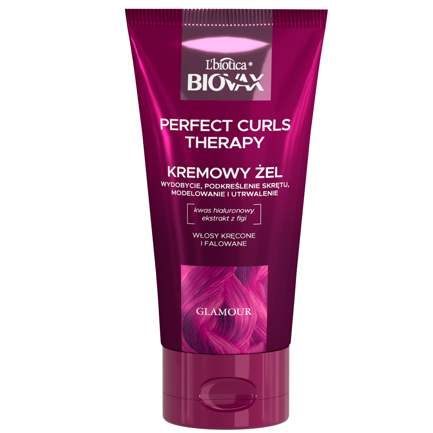 L'biotica Biovax Glamour Perfect Curls Therapy żel do stylizacji włosów kręconych, 150 ml
