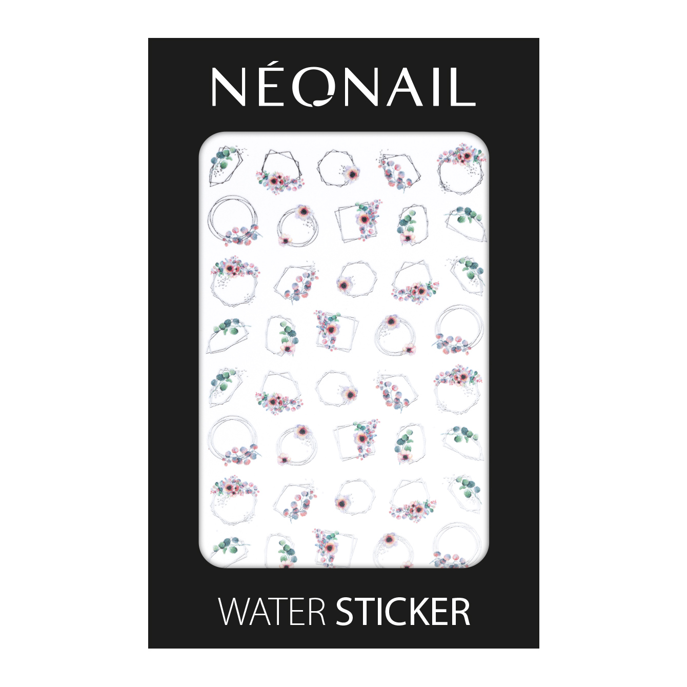 Neonail naklejki wodne na paznokcie NN27, 1 opak.