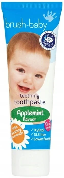 BRUSH BABY pasta do zębów dla dzieci 50ml 0-2 lata