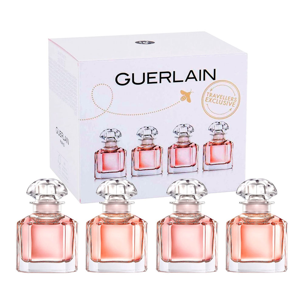 Guerlain Mon Guerlain zestaw: woda perfumowana damska Mon, 2x5 ml + woda perfumowana damska Mon Guerlain Florale, 5 ml + woda perfumowana damska Mo...