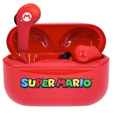 Słuchawki dokanałowe OTL Super Mario Czerwony
