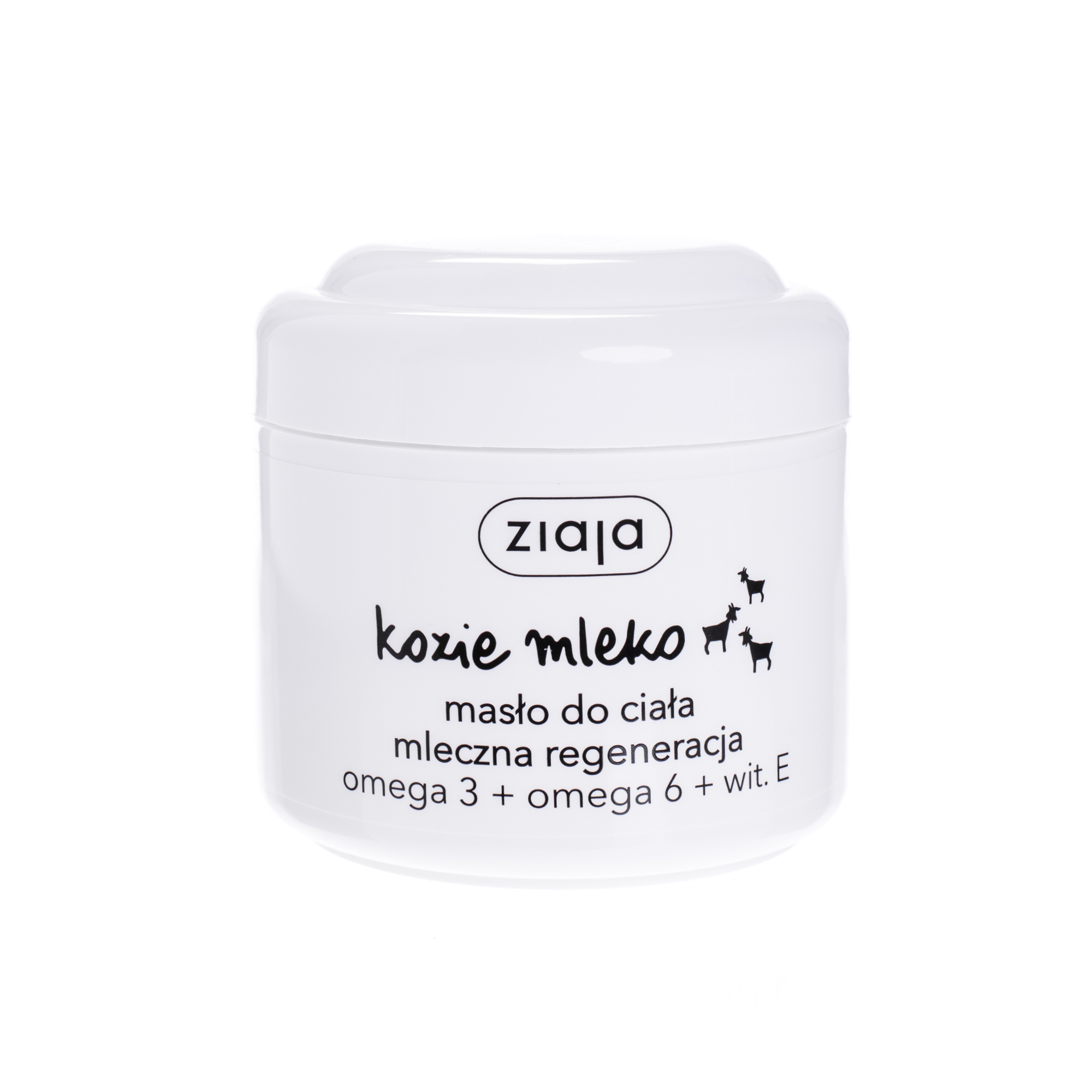 Ziaja Kozie Mleko, regeneracyjne masło do ciała, 200 ml