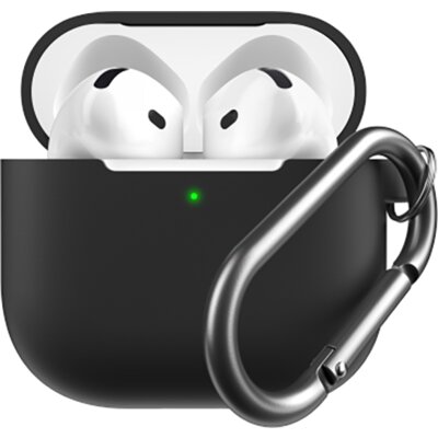 Etui na słuchawki KEYBUDZ Elevate Keychain do AirPods 4 Czarny