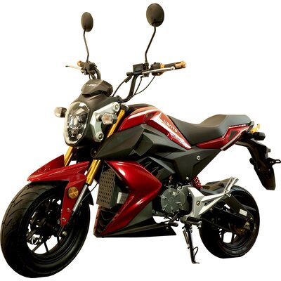Skuter elektryczny E-MIO Vento 60km Manualna 12" Czerwony