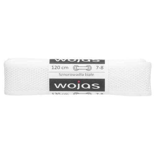 Wojas Wojas Sznurowadła Białe 120 Cm