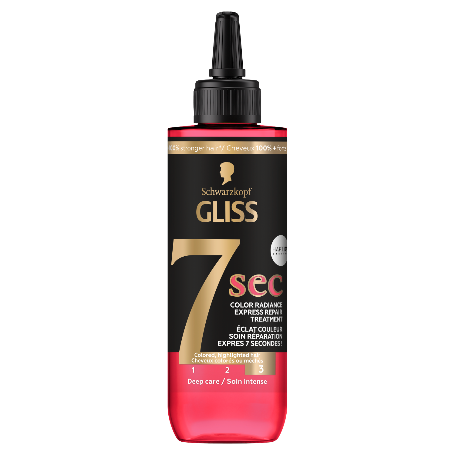 Gliss 7 sec Color Perfector ekspresowa kuracja do włosów farbowanych, 200 ml