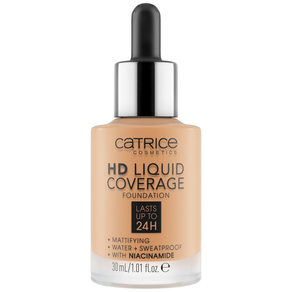 Catrice HD Liquid Coverage podkład do twarzy 034 medium beige, 30 ml