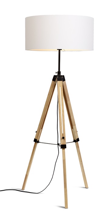 It's About RoMi - Lampa podłogowa Darwin 165cm, biała