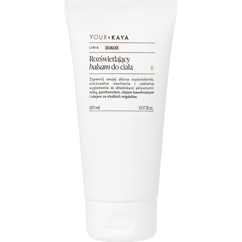 Your Kaya rozświetlający balsam do ciała, 150 ml