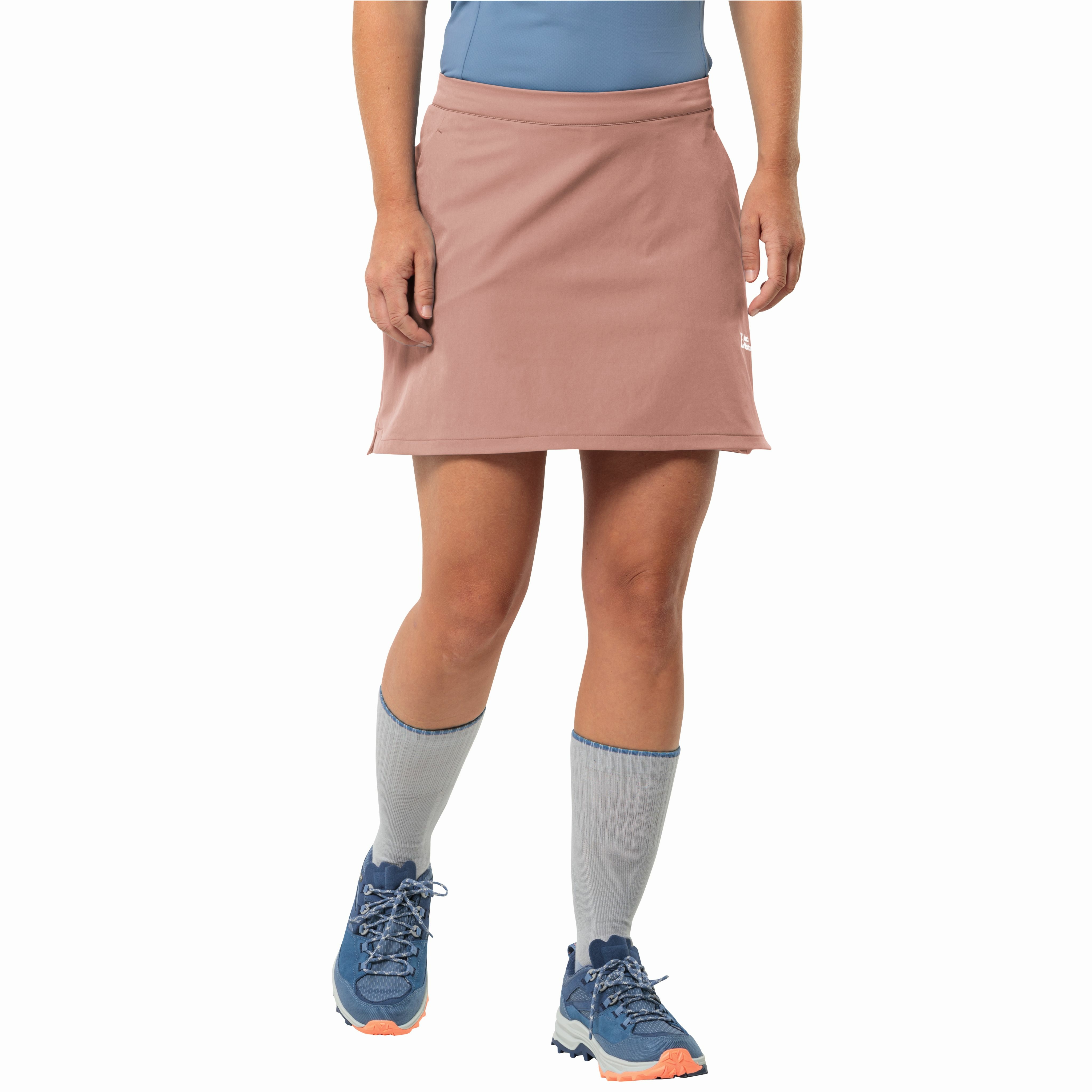 Damskie spódnico-spodenki Jack Wolfskin HIKING ALPINE SKORT W rose dawn - 36