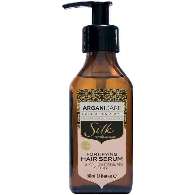 Arganicare serum do włosów z jedwabiem, 100 ml