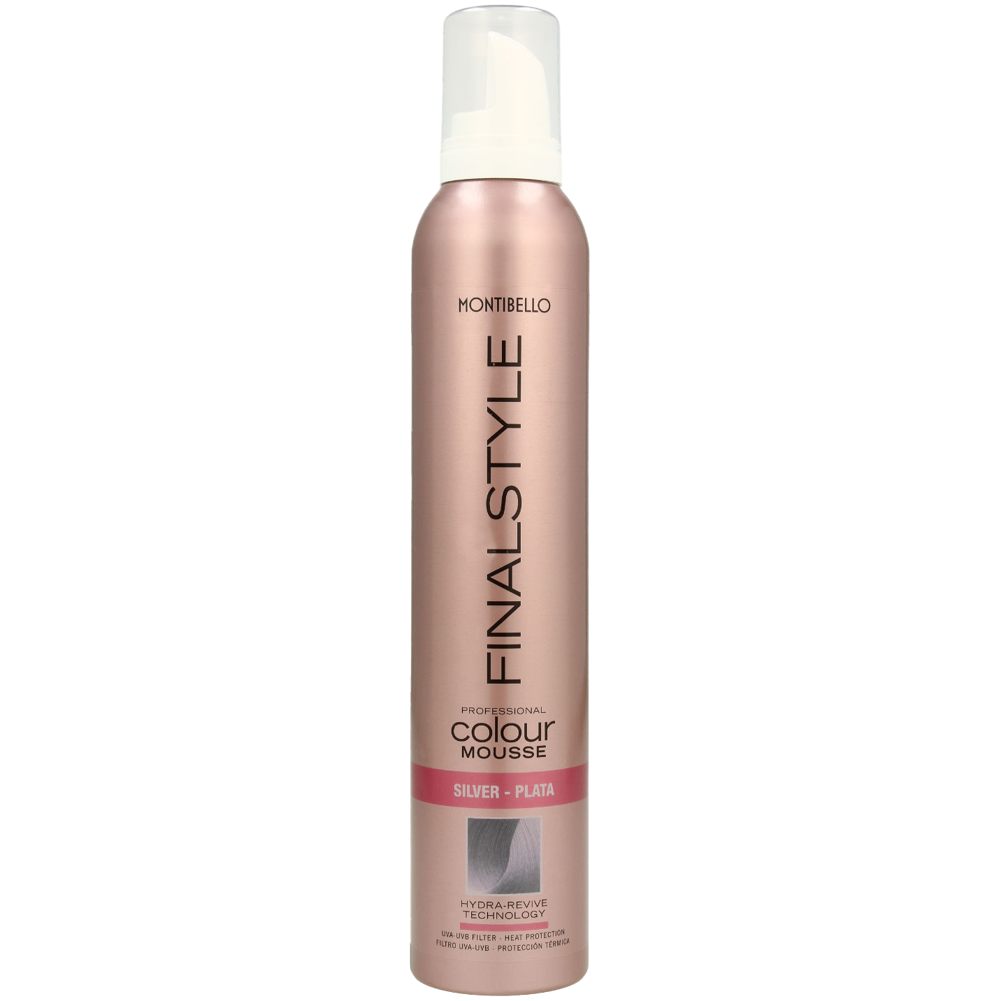 Montibello Finalstyle koloryzująca pianka do włosów srebrny 320 ml