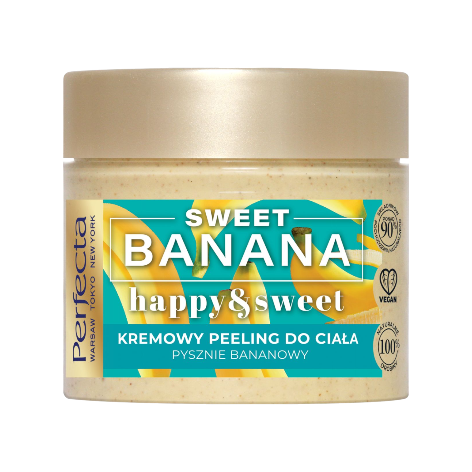 Perfecta Banana gruboziarnisty peeling do ciała, 300 g