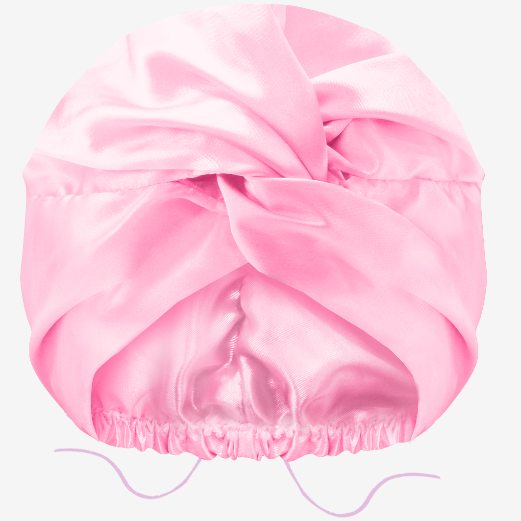 Glov dwuwarstwowy satynowy czepek do spania, 1 szt.