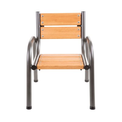 Krzesło ogrodowe PATIO Park Lux Brązowo-szary