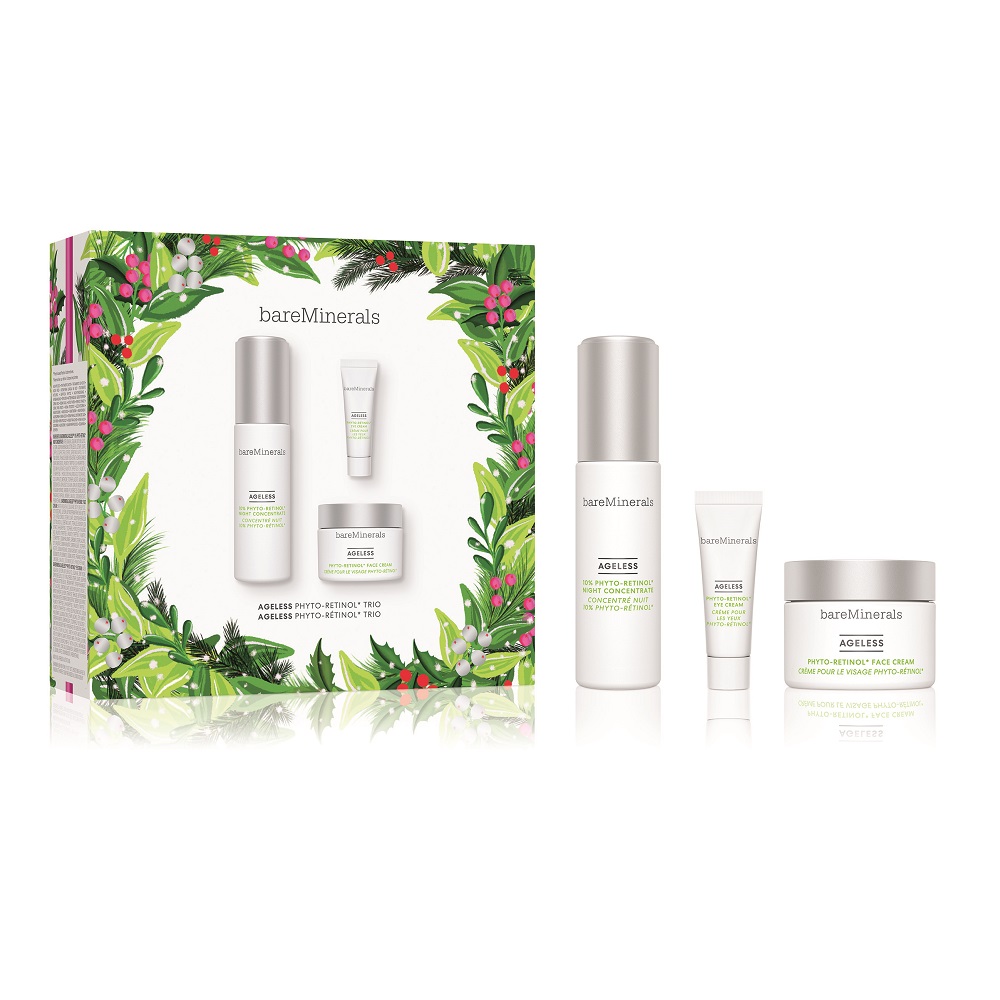 bareMinerals Skincare Kits zestaw: krem pod oczy, 5 ml + krem do twarzy, 30 ml + koncentrat przeciwstarzeniowy, 30 ml