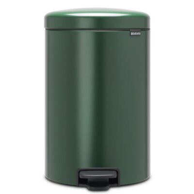 Kosz na śmieci  z pedałem BRABANTIA 304064 NewIcon wyjmowane wiadro, szczelnie zamykana pokrywa 20L Zielony