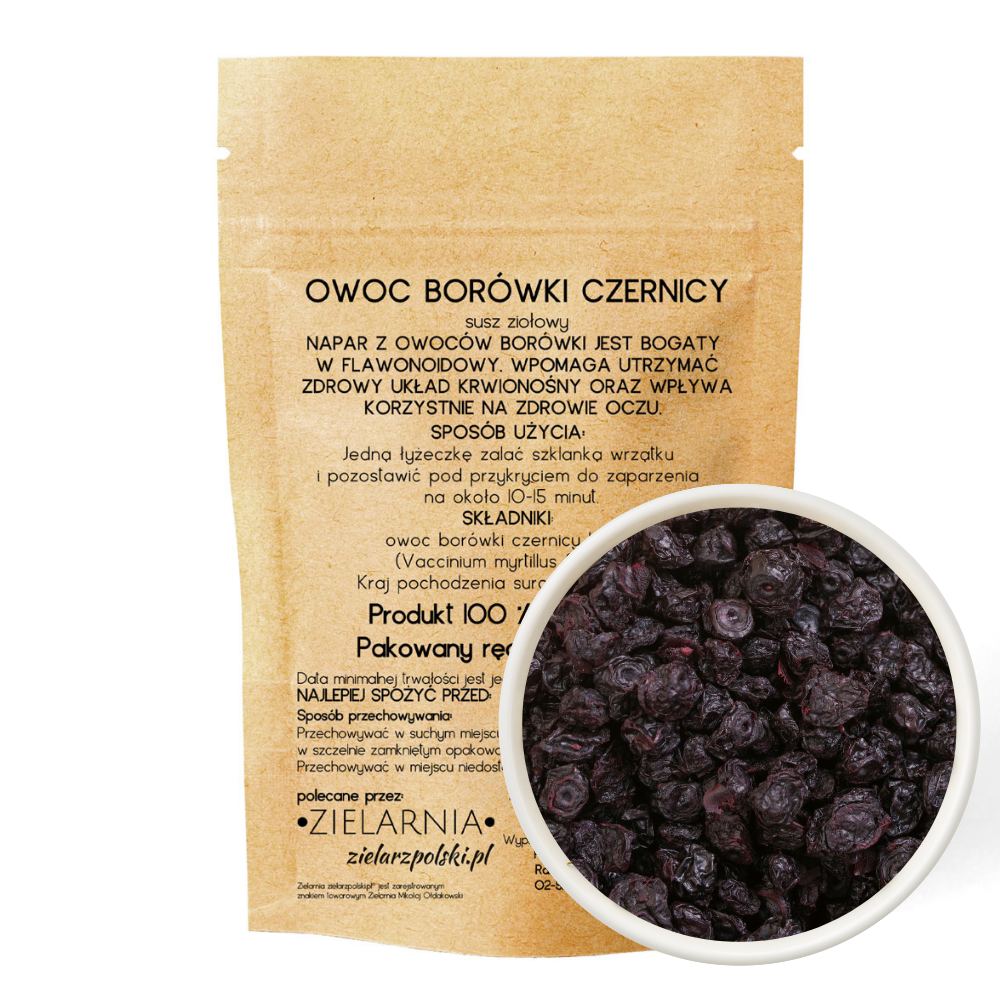 Borówka czernica owoc 50g (Zielarz polski)