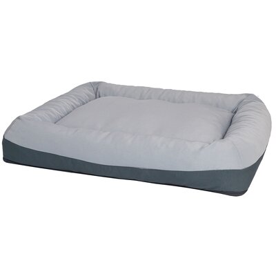 Legowisko YEGO DESIGN Niko M Srebrno-antracytowy 90 x 70 x 10 cm