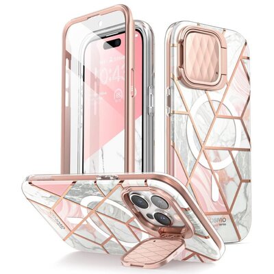 Etui SUPCASE Cosmo Mag MagSafe do Apple iPhone 15 Pro Marble