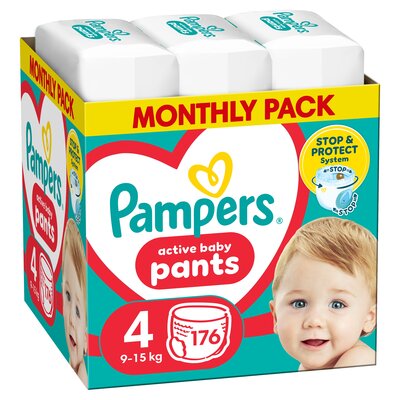 Pieluchomajtki PAMPERS Pants 4 (176 szt.)