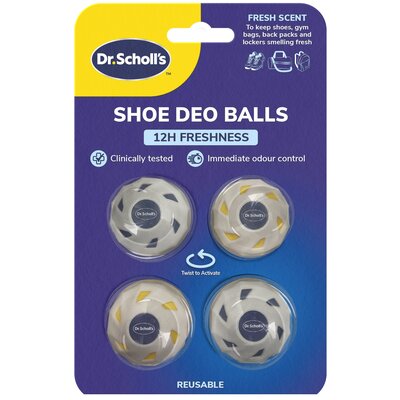 Kule dezodorujące do butów SCHOLL S (4 szt.)
