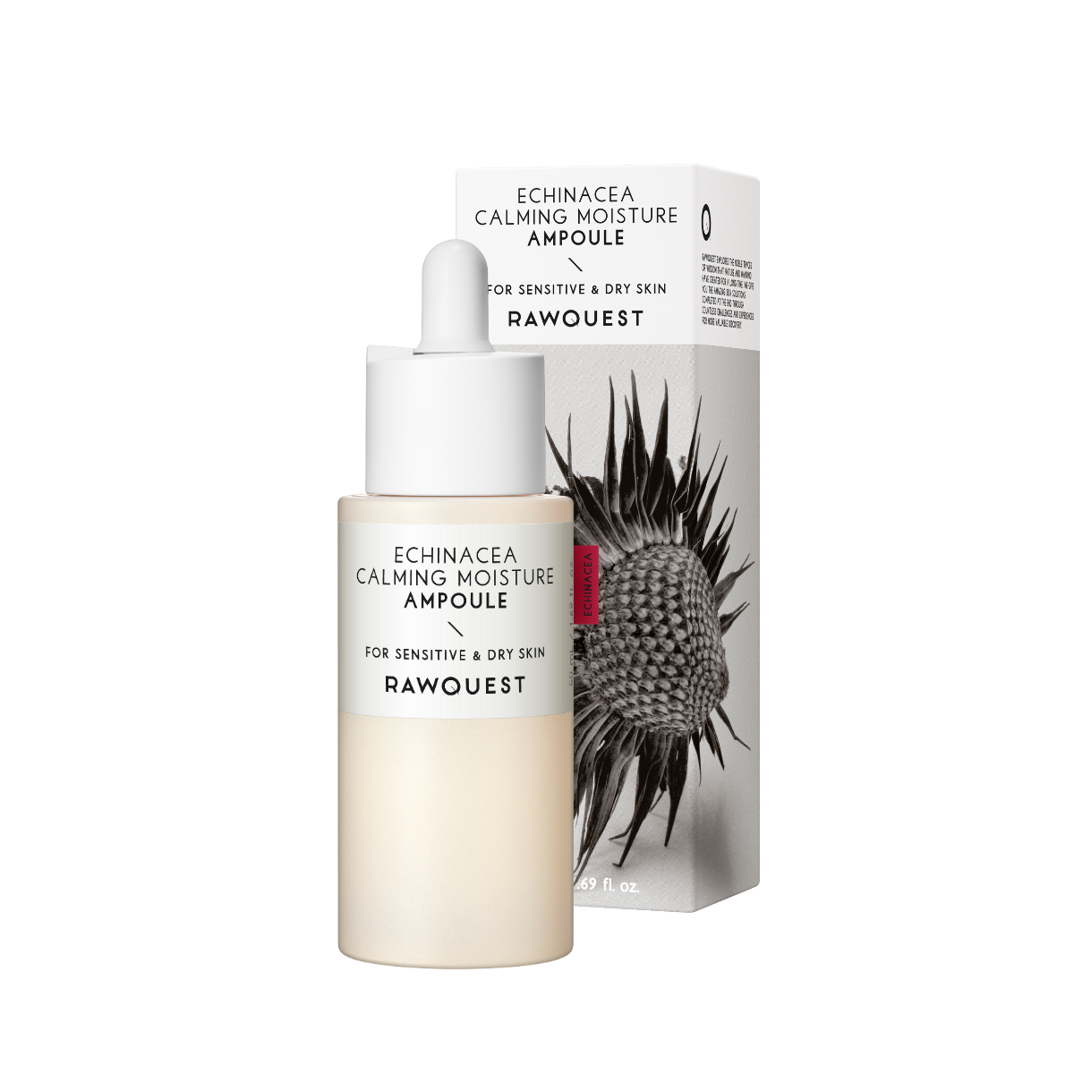 Rawquest nawilżające serum do twarzy, 50 ml