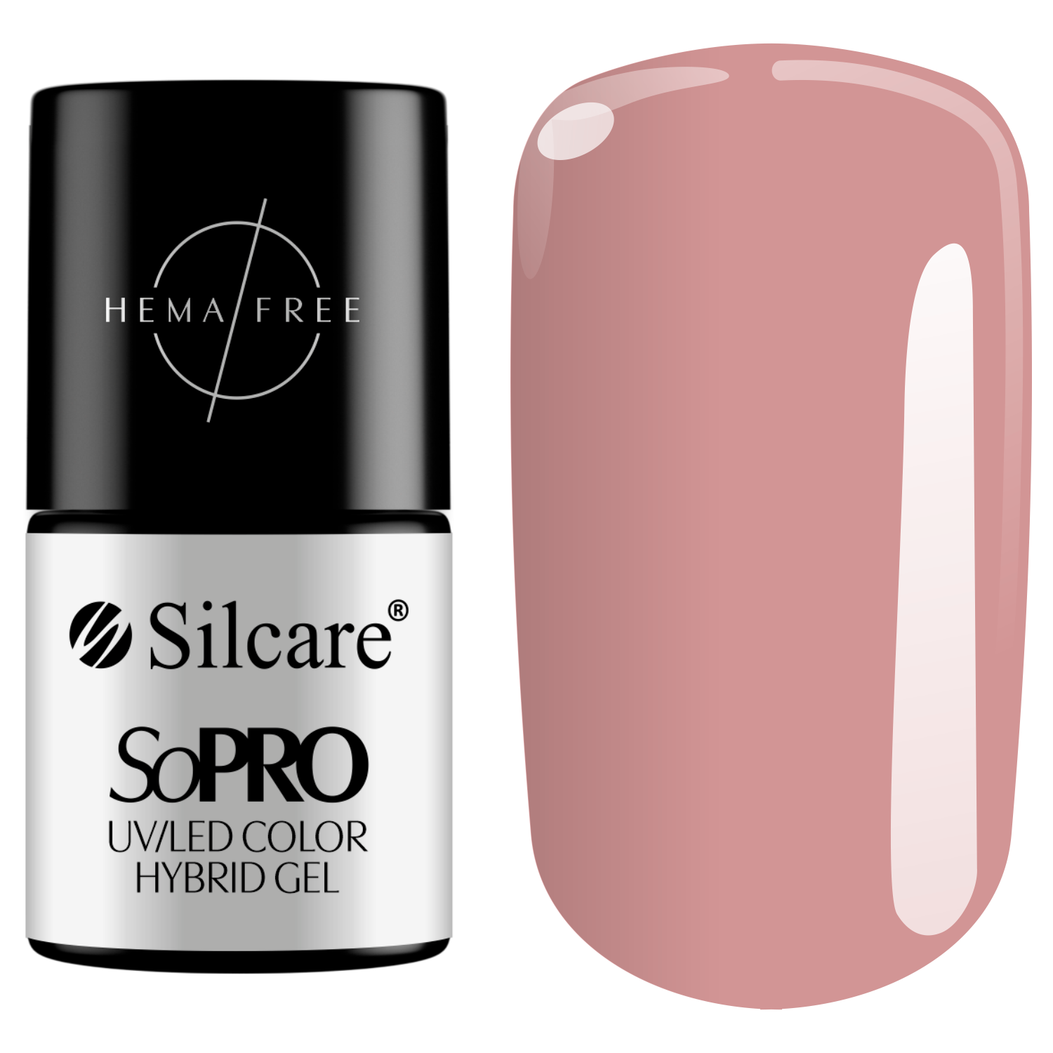 Silcare Sopro Rich Color hybrydowy lakier do paznokci 002, 7 g