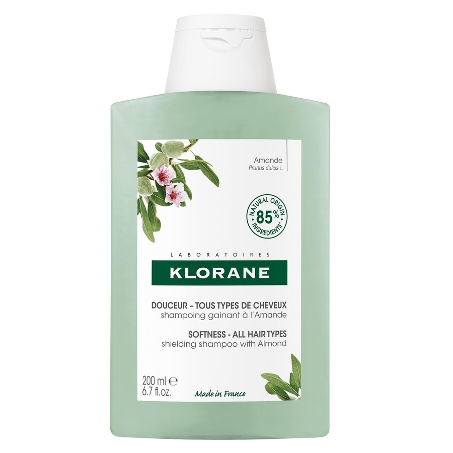 Klorane Almond szampon do włosów nadający miękkość, 200 ml