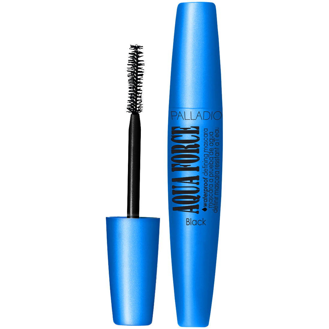 Palladio wodoodporny tusz do rzęs black, 10 ml