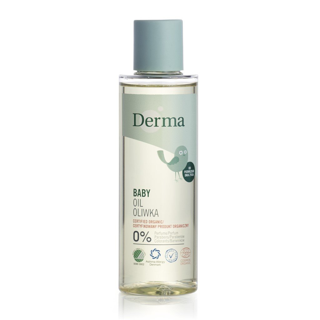 Derma Eco Baby łagodna oliwka do ciała, 150 ml
