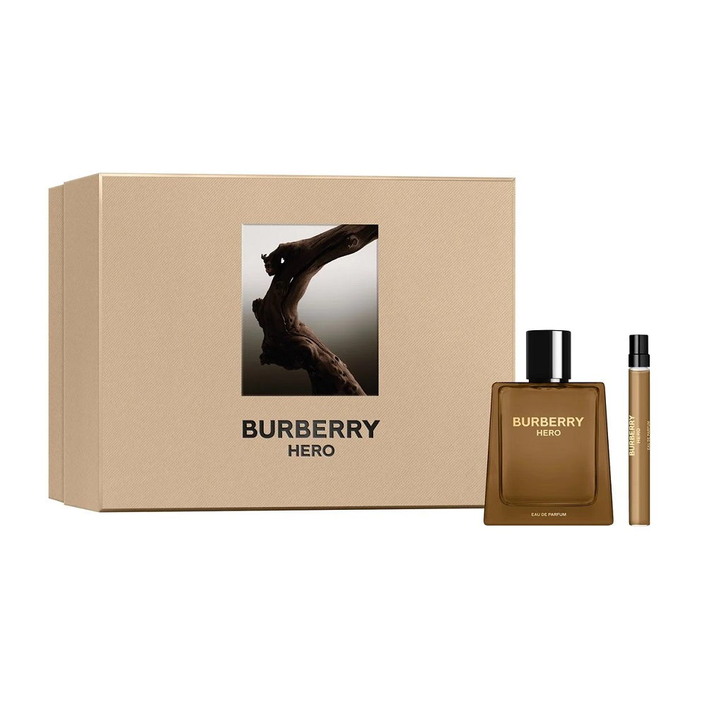 Burberry Hero zestaw: woda perfumowana męska, 100 ml + miniatura wody perfumowanej męskiej, 10 ml