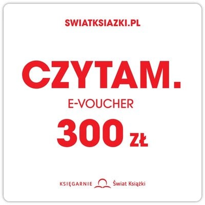 Karta podarunkowa ŚWIAT KSIĄŻKI 300 zł
