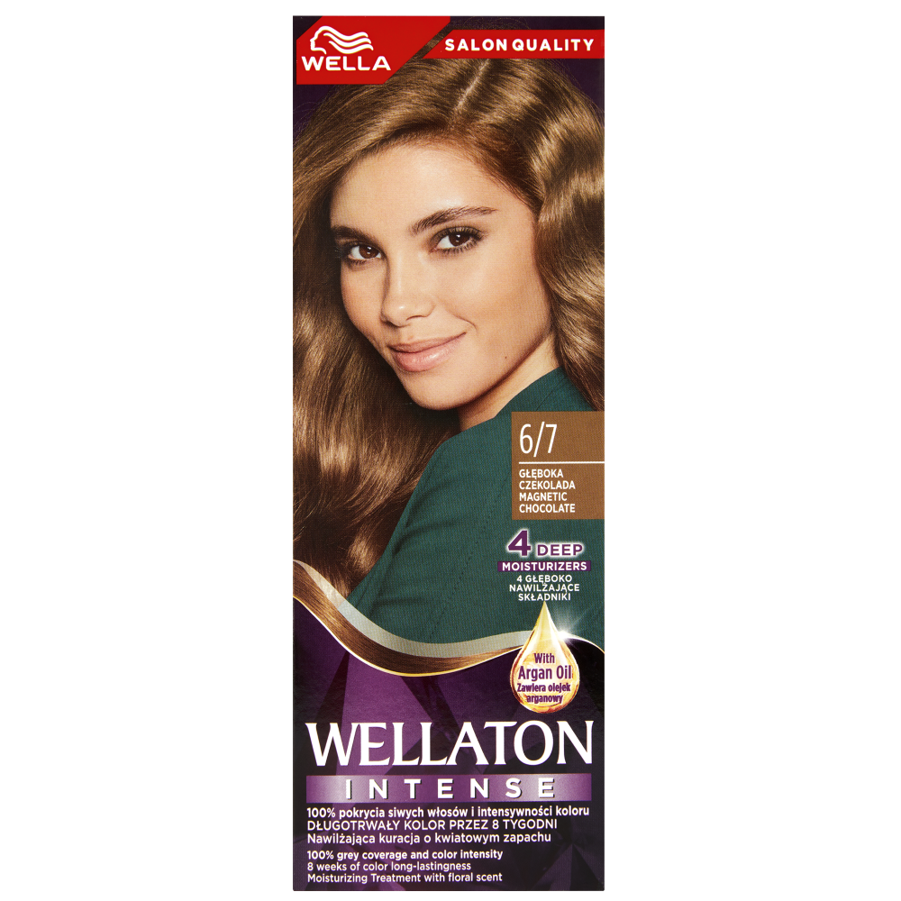 Wella Wellaton Intense farba do włosów 6/7 głęboka czekolada, 110 ml