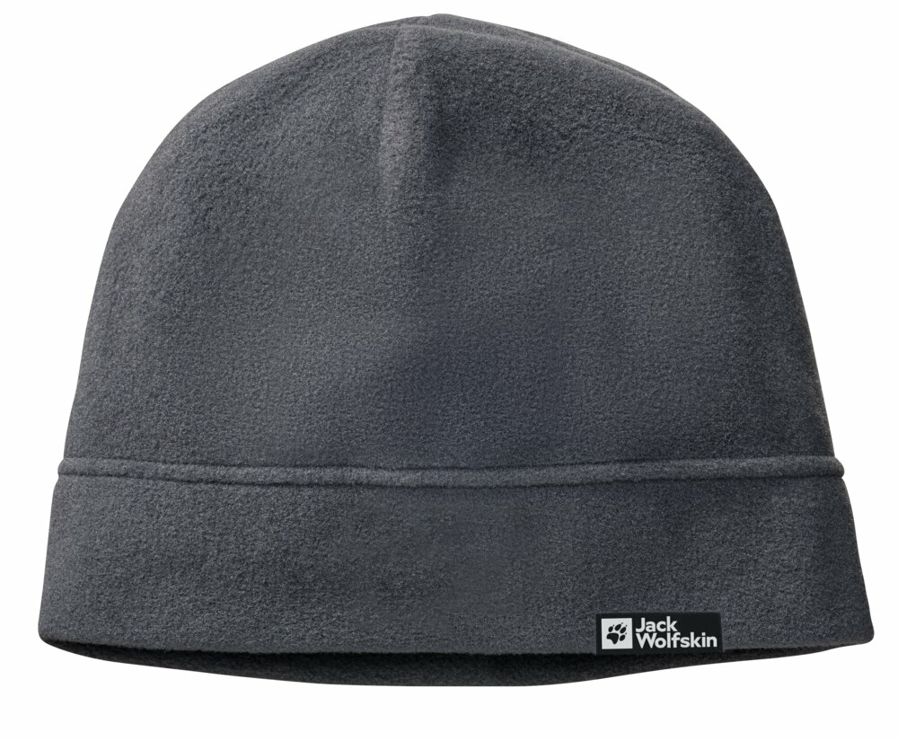 Czapka polarowa Jack Wolfskin KASKADEN BEANIE ebony - ONE SIZE
