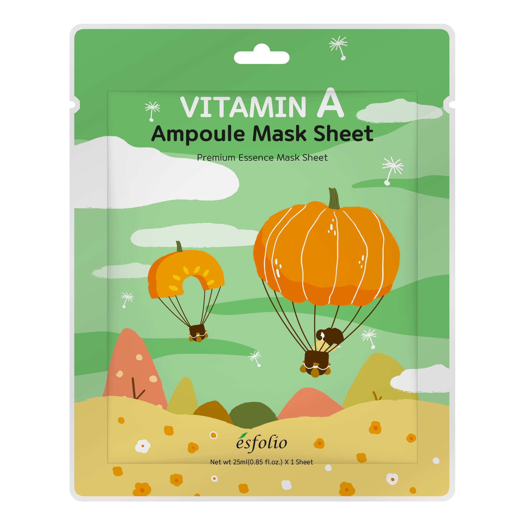 Esfolio maska do twarzy z wit. A, 25 ml