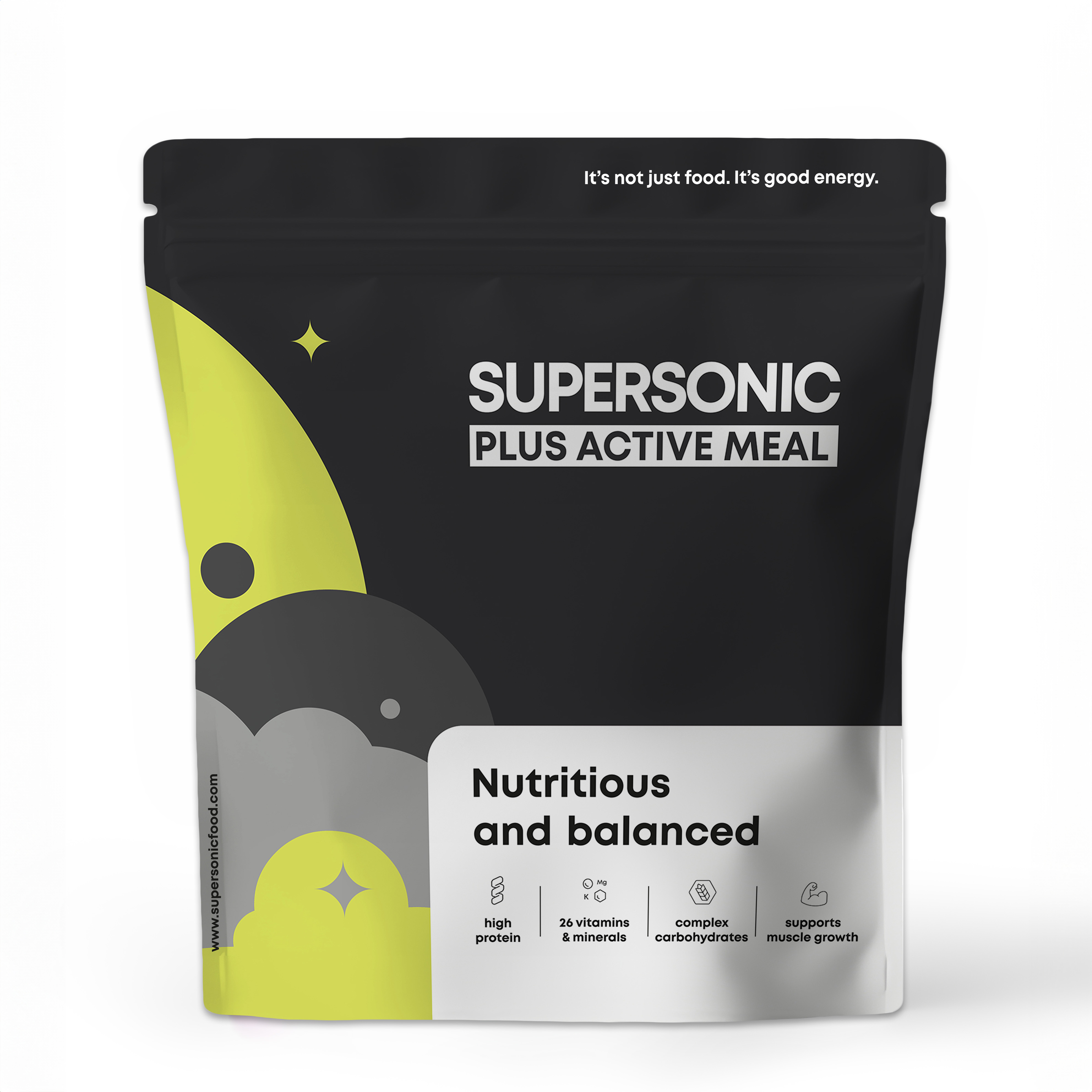 Supersonic Plus Active Meal pełnowartościowy posiłek o smaku kremowego mleka, 1000 g