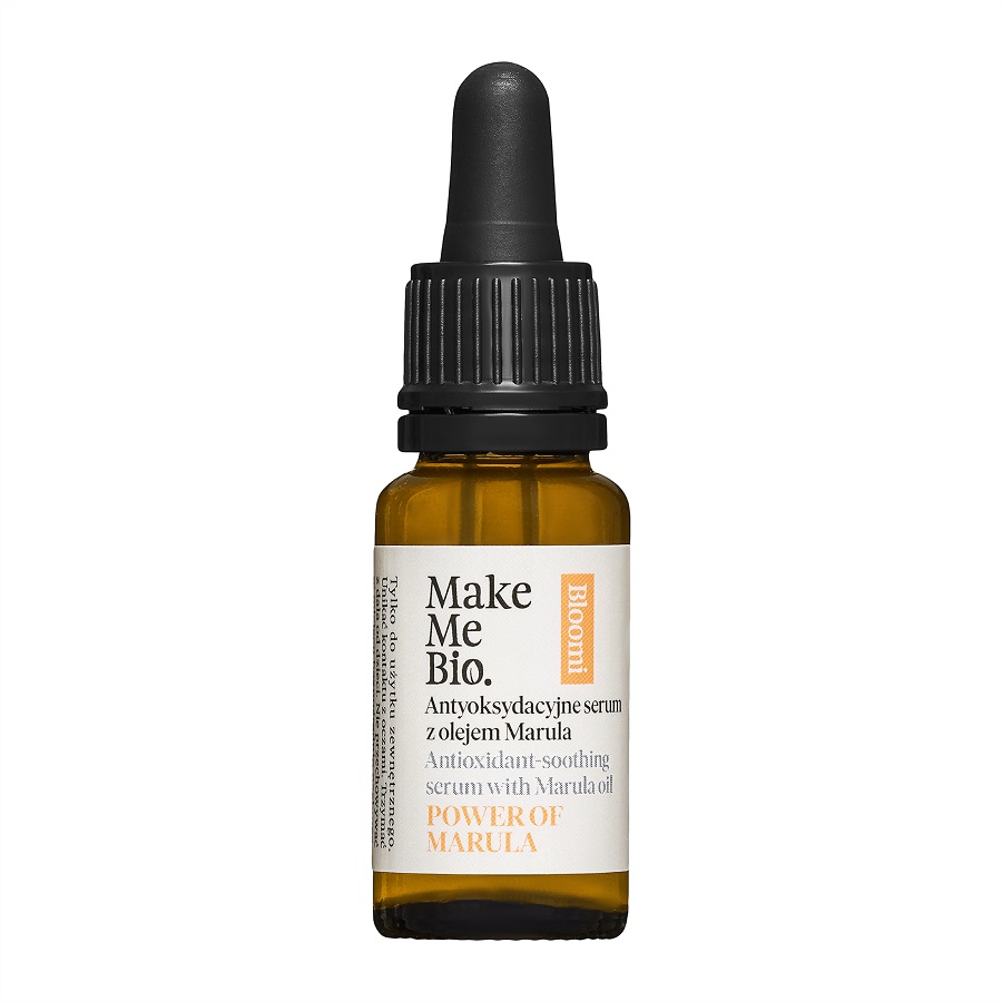Make Me Bio Bloomi Power Of Marula  serum antyoksydacyjne, łagodzące z olejem marula, 15 ml