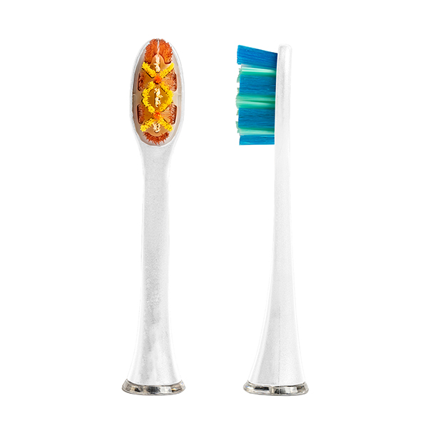 Smiley Pro końcówki do szczoteczki sonicznej – Pro White białe, 2 szt./1 opak.