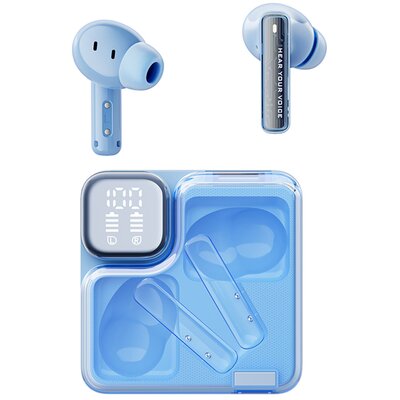 Słuchawki dokanałowe QCY MeloBuds Neo T31 TWS  Niebieski