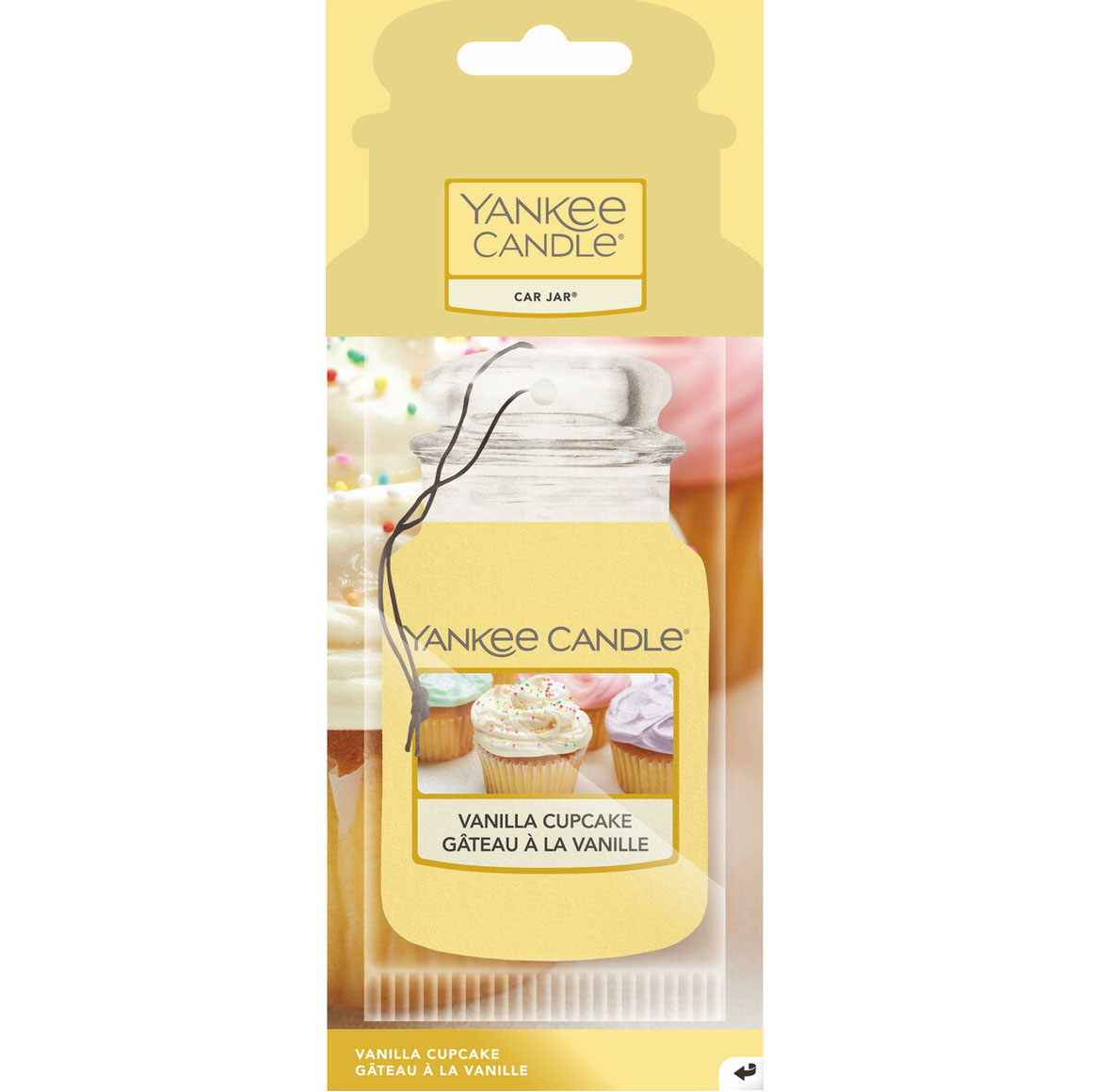 Yankee Candle Vanilla Cupcake zapach samochodowy, 12 g