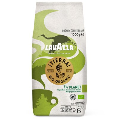Kawa ziarnista LAVAZZA Tierra Bio-Organic For Planet 1 kg