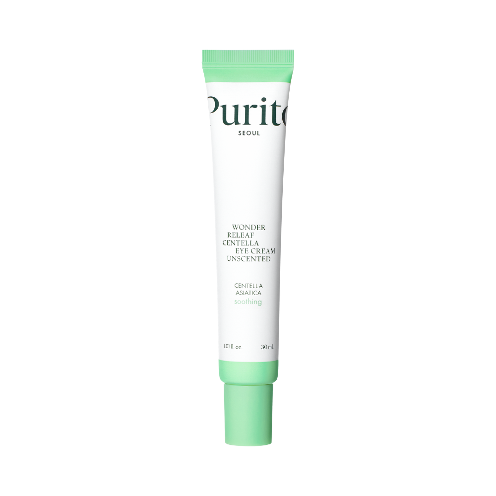Purito Wonder Releaf Centella Unscented bezzapachowy krem do pielęgnacji okolicy oczu, 30 ml