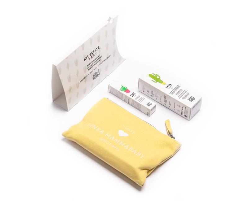 Linea MammaBaby KitZeta zestaw do ochrony przed owadami dla dzieci: spray odstraszający, 100 ml + kojący żel po ukąszeniu, 20 ml