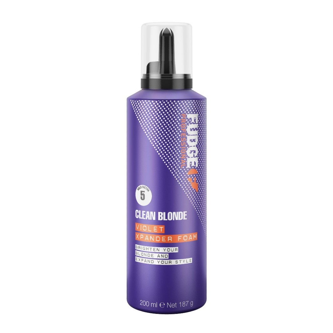 Fudge Clean Blonde Prep pianka dodająca objętości i tonująca włosy blond, 200 ml