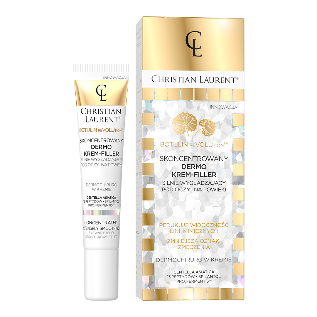 Christian Laurent Botulin Revolution skoncentrowany dermo krem-filler silnie wygładzający pod oczy i na powieki, 20 ml