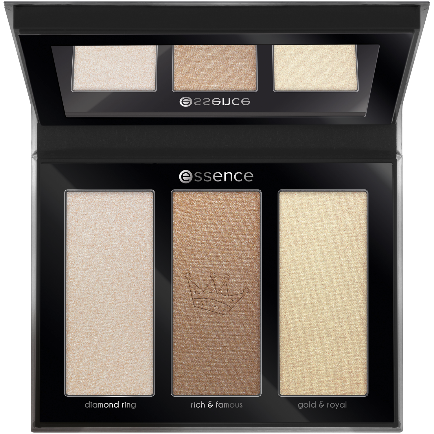 Essence My Little Platinum paleta rozświetlaczy do twarzy, 14,4 g